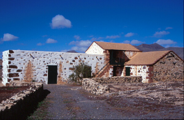 Casa de los Cabrera im Jahre 1997 - Ecomuseo La Alcogida in Tefia - Fuerteventura